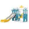 WM21B051 Castle Theme Slide And Swing (MOQ≥100 SETS) Children Plastic Indoor Toy